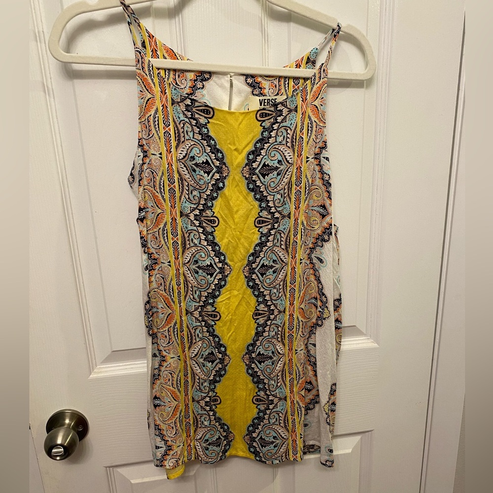 Verse Women's Boho Tank Top size xl